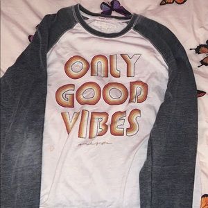 ‘Good vibes only’ spiritual gangster sweatshirt